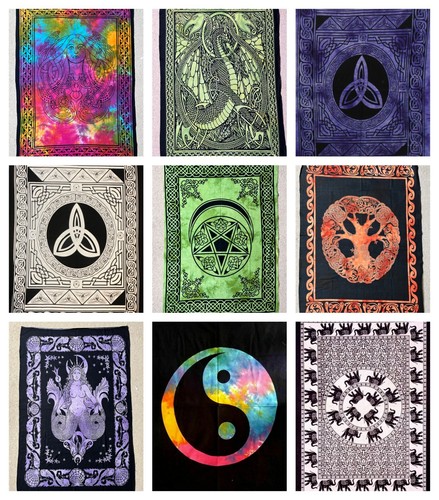 Wall hanging tapestry hippie - wall,