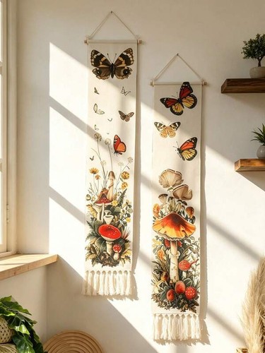 2pcs boho wall hanging - 2pcs,
