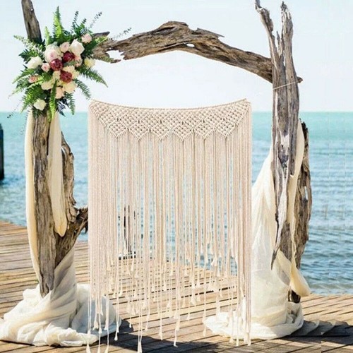 Large macrame wall - , hanging