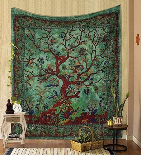 Green tree life - large, wall