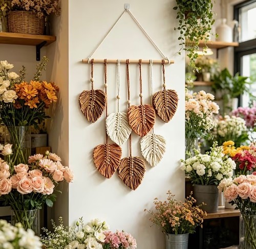Macrame wall hanging - hanging, tapestry