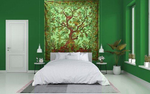 Green tree life - life, wall