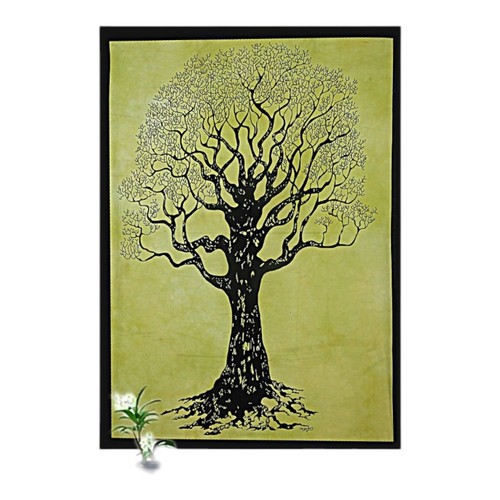 Boho cotton wall hanging - wall,