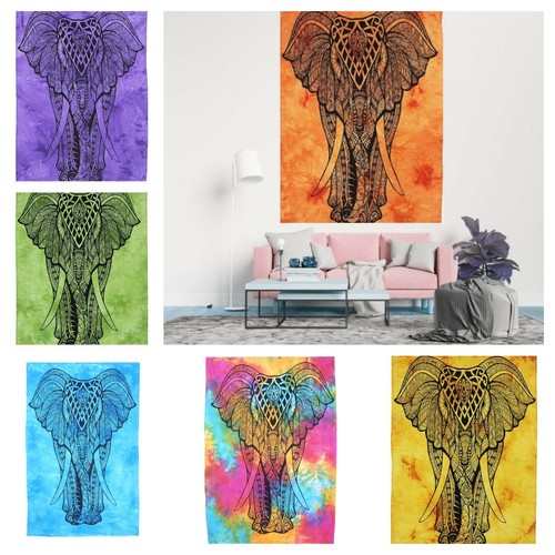 Elephant wall hanging tapestry - hanging,