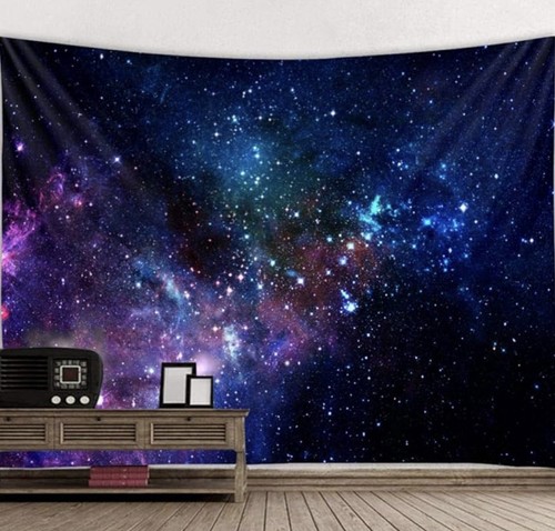 Galaxy tapestry wall hanging - galaxy,