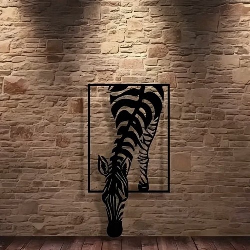 Zebra elegant minimalist metal - zebra,