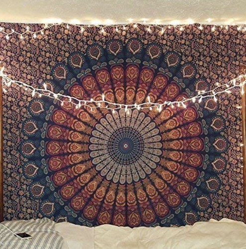 Indian tapestry wall hanging - tapestry,