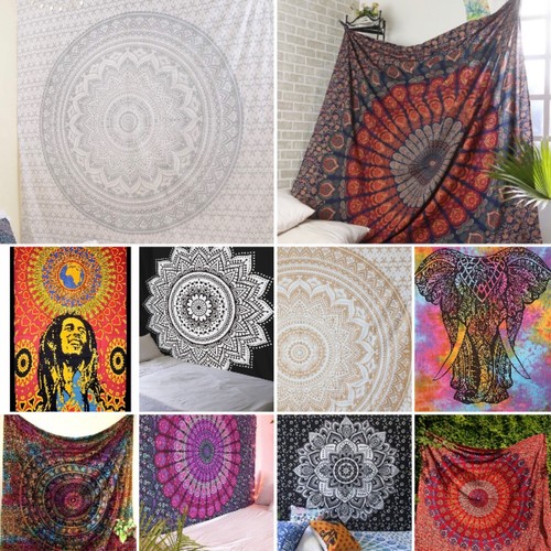 Large indian tapestry wall - tapestry,
