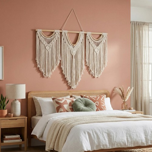 Extra large macrame wall - macrame,